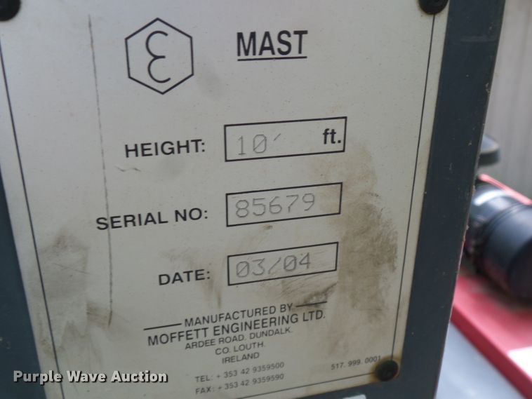 image for item DH3797 2004 Sterling L-Line  flatbed truck with forklift