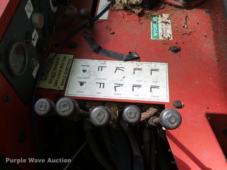 image for item DH3797 2004 Sterling L-Line  flatbed truck with forklift