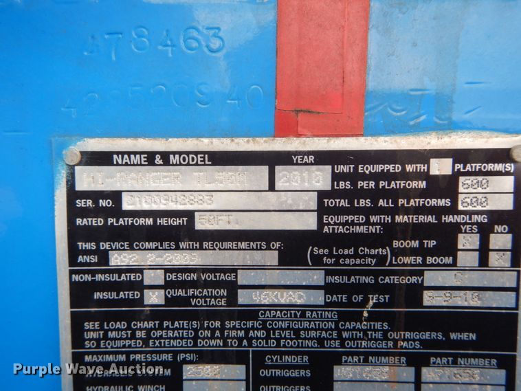 image for item DH5113 2011 International 7300SFA  bucket truck