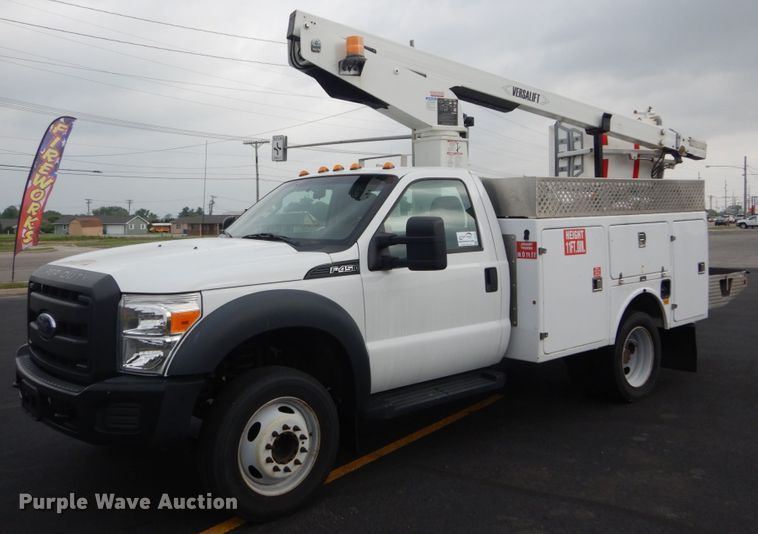 image for item DH5114 2014 Ford F450 Super Duty XL  bucket truck