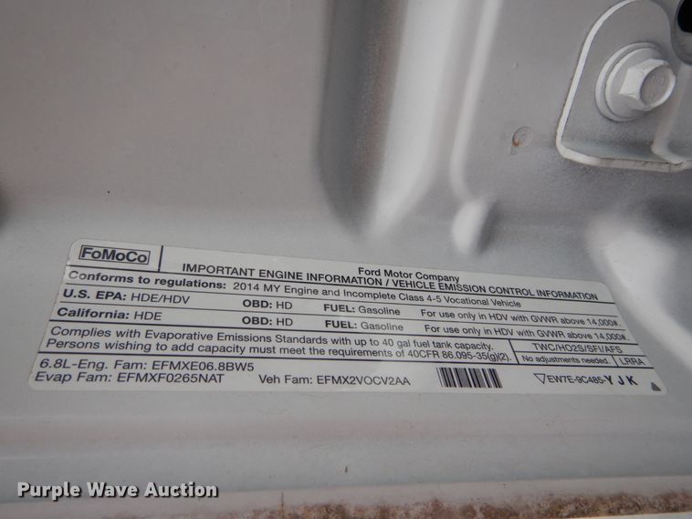 image for item DH5114 2014 Ford F450 Super Duty XL  bucket truck