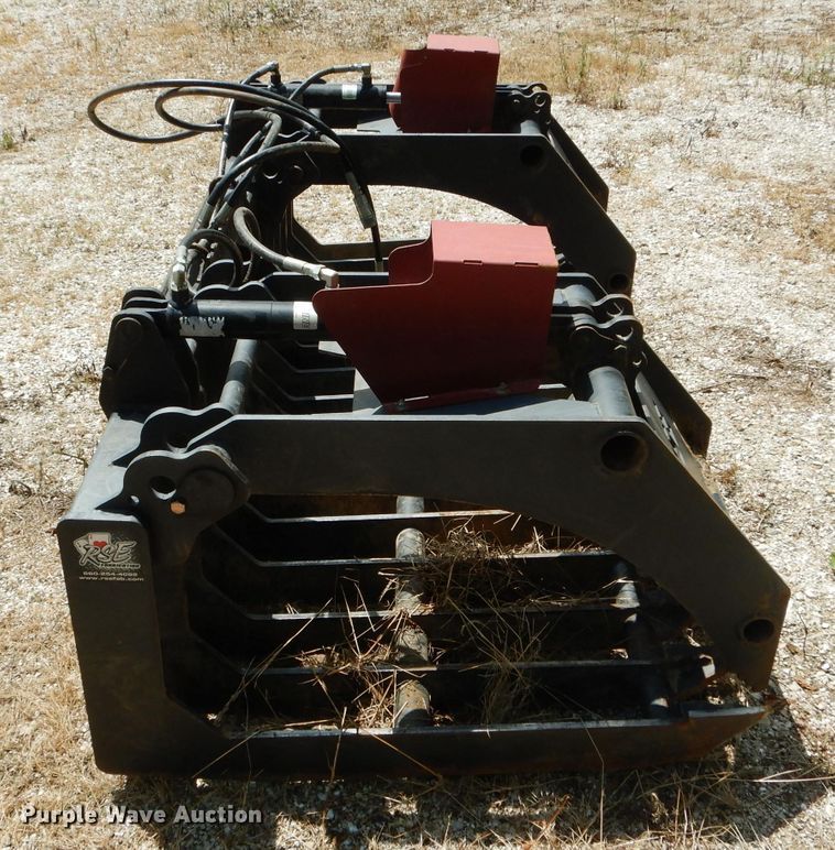 image for item DH6038 RSE 83"W skid steer grapple bucket
