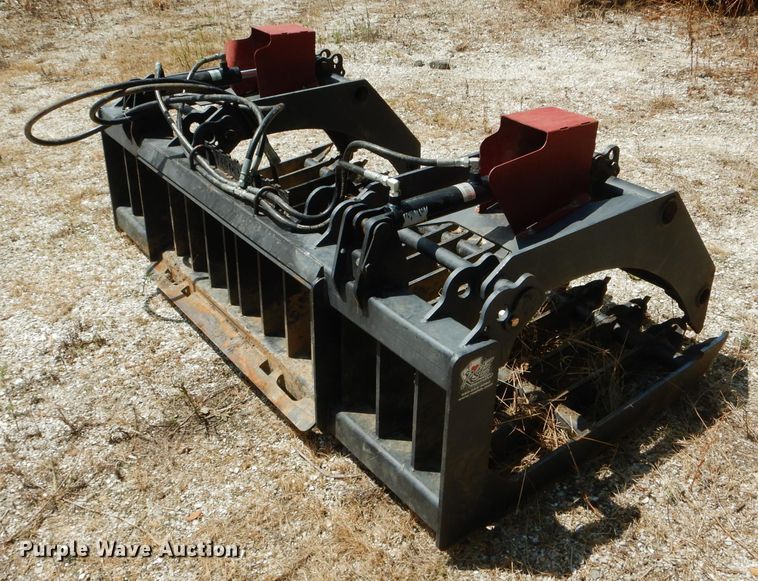 image for item DH6038 RSE 83"W skid steer grapple bucket