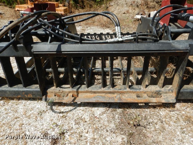 image for item DH6038 RSE 83"W skid steer grapple bucket