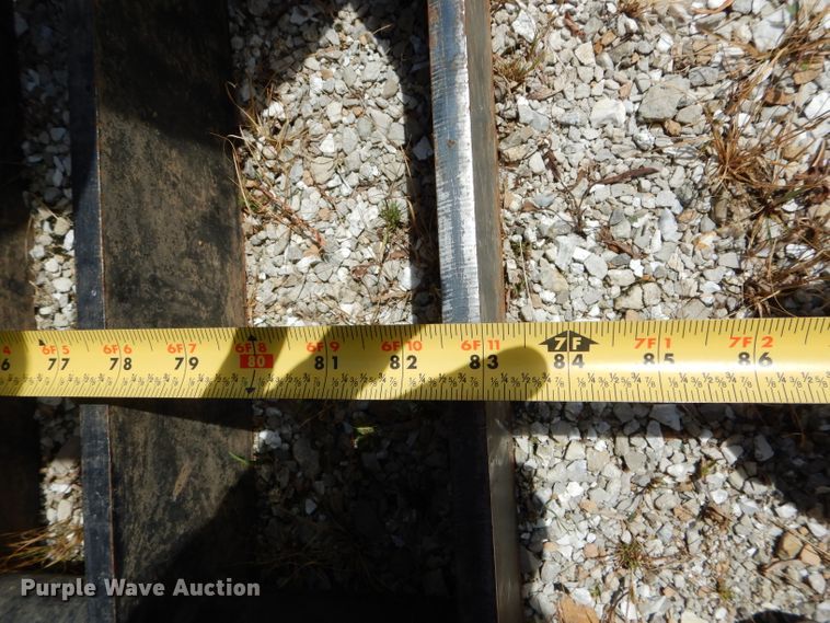 image for item DH6038 RSE 83"W skid steer grapple bucket