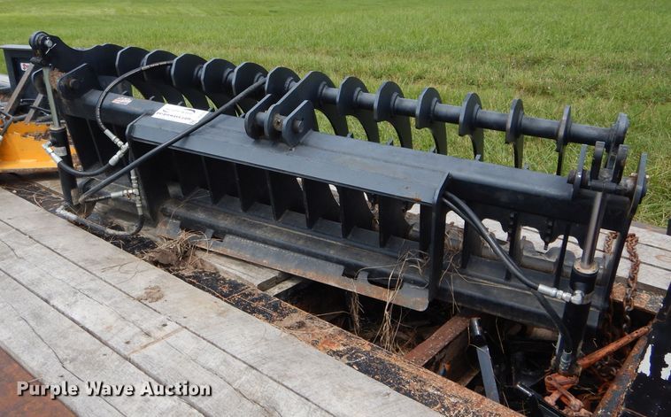 image for item DH6039 RSE 85"W skid steer grapple bucket