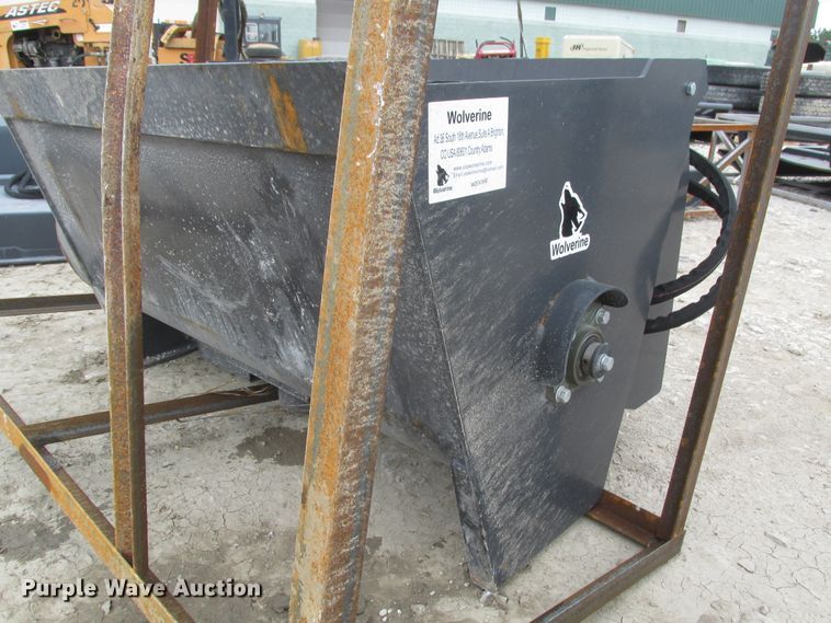 2019 Wolverine skid steer concrete mixer in Omaha, NE Item DO9295