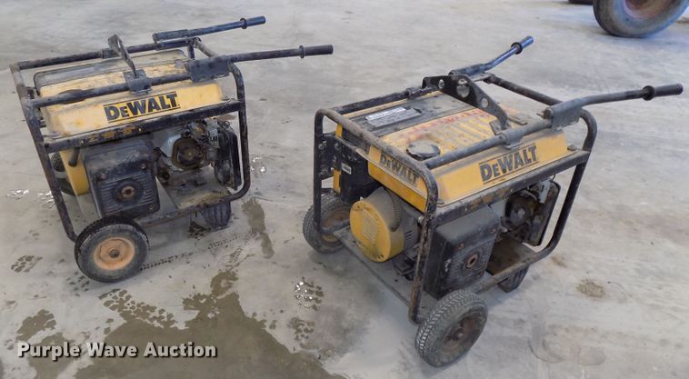 image for item DO9300 (2) DeWalt DG440B generators