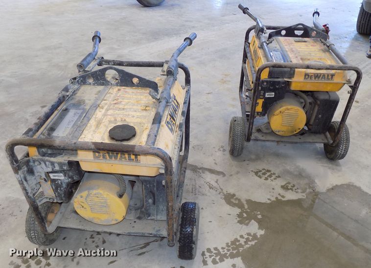 image for item DO9300 (2) DeWalt DG440B generators