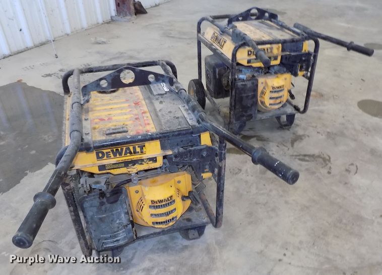 image for item DO9300 (2) DeWalt DG440B generators