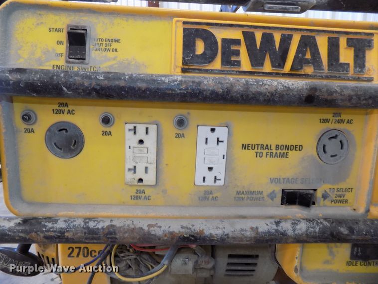 image for item DO9300 (2) DeWalt DG440B generators