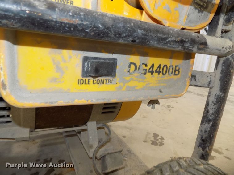image for item DO9300 (2) DeWalt DG440B generators