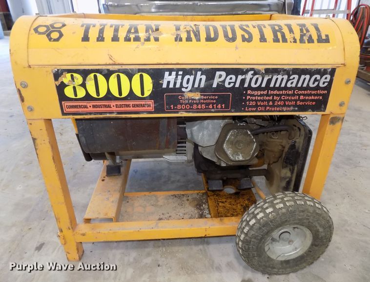 image for item DO9301 Titan Industrial generator