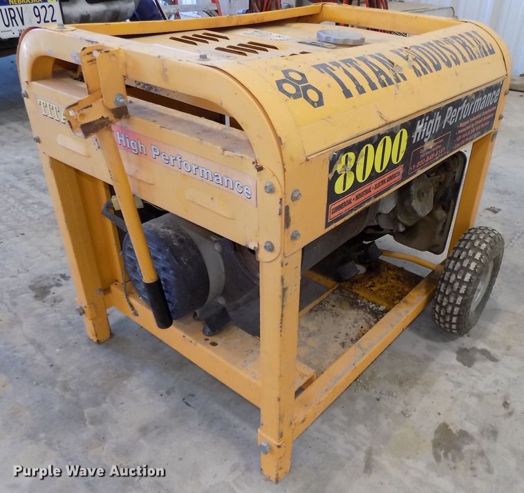 image for item DO9301 Titan Industrial generator