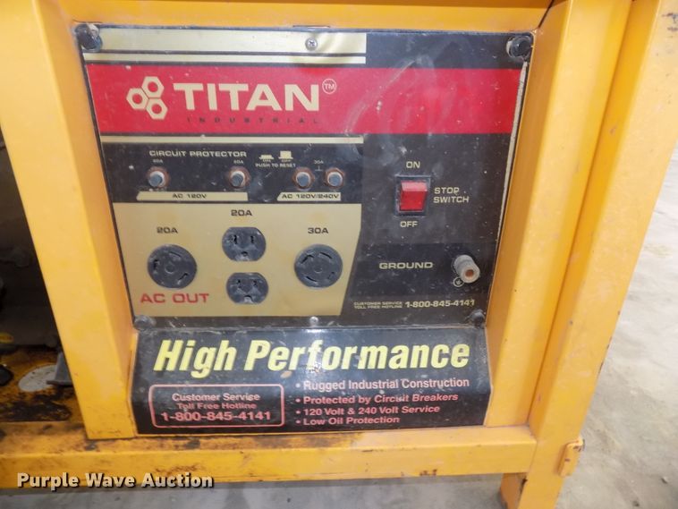 image for item DO9301 Titan Industrial generator