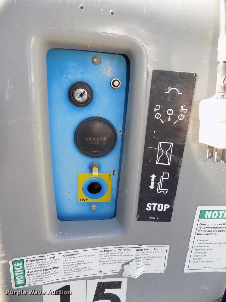 image for item DO9302 2007 Genie GR20  vertical lift