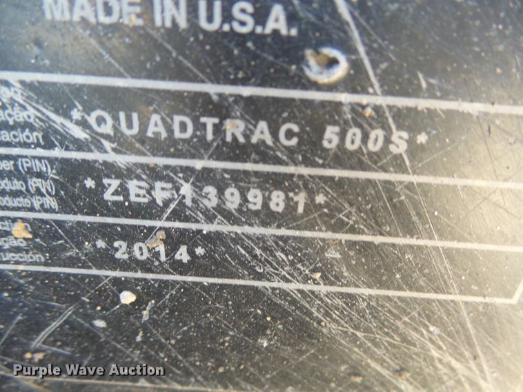 image for item EF9630 2014 Case IH 500 Quadtrac  4WD tractor