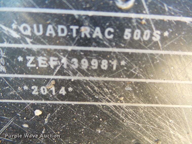 image for item EF9630 2014 Case IH 500 Quadtrac  4WD tractor