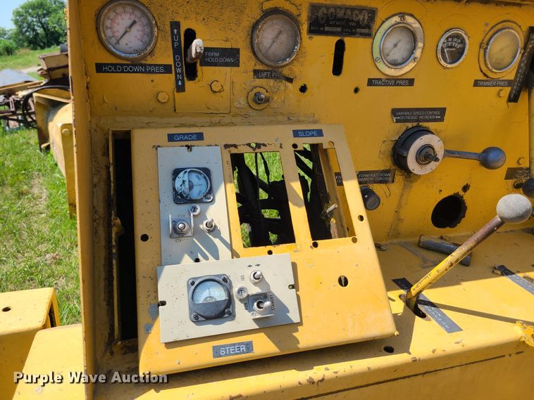 image for item EL9851 Gomaco GT6000 90 paver parts