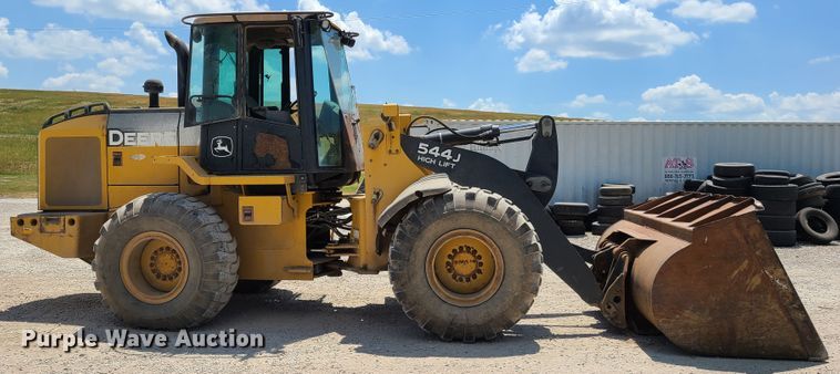 image for item FX9519 2006 John Deere 544J  High Lift wheel loader
