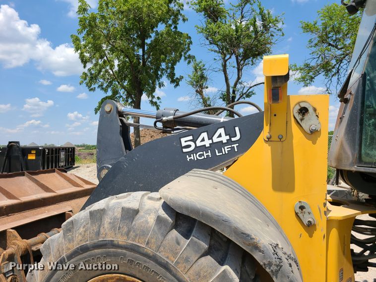image for item FX9519 2006 John Deere 544J  High Lift wheel loader