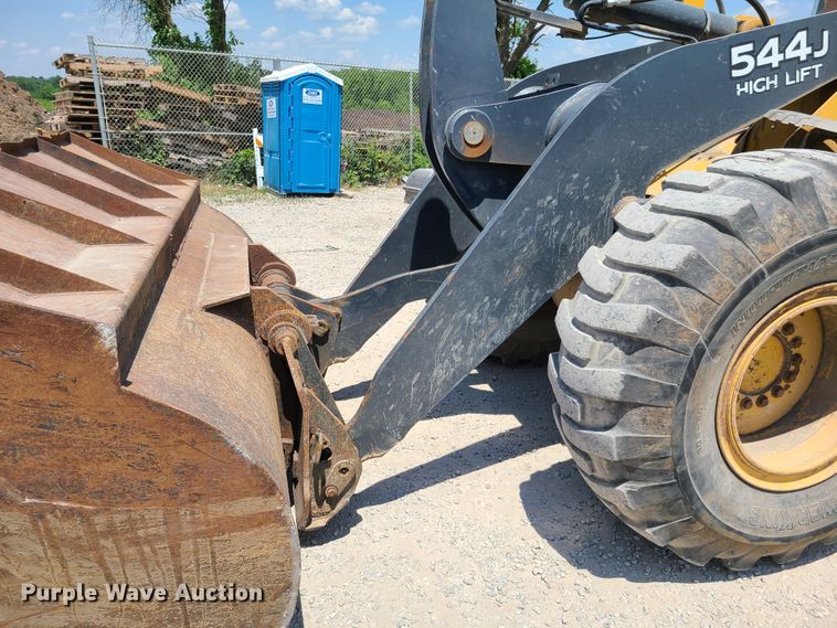 image for item FX9519 2006 John Deere 544J  High Lift wheel loader
