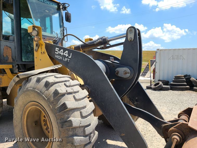 image for item FX9519 2006 John Deere 544J  High Lift wheel loader
