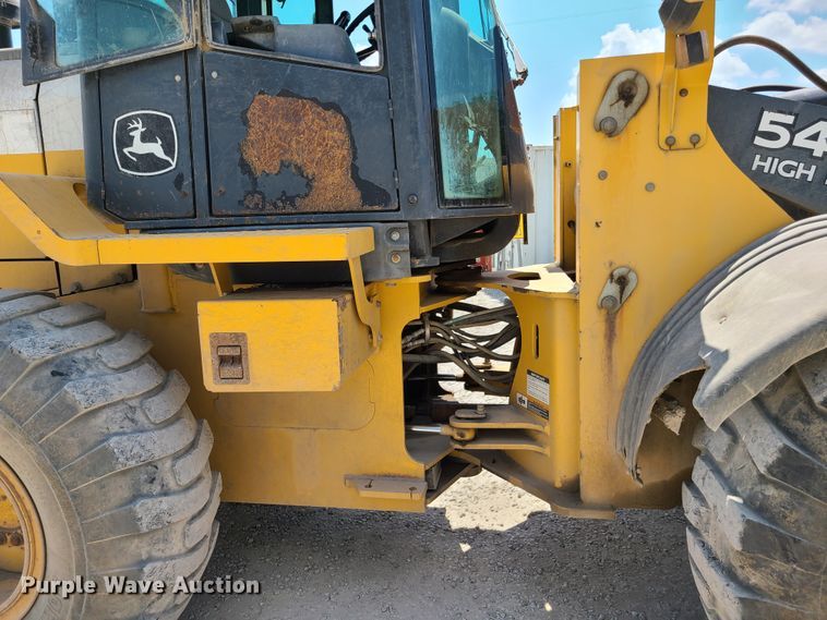 image for item FX9519 2006 John Deere 544J  High Lift wheel loader