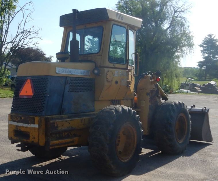 image for item GA9077 1970 John Deere 544  wheel loader