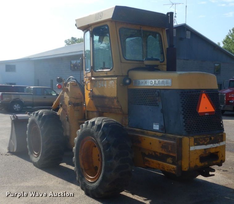 image for item GA9077 1970 John Deere 544  wheel loader