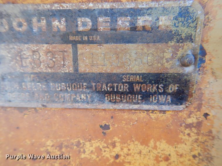 image for item GA9077 1970 John Deere 544  wheel loader