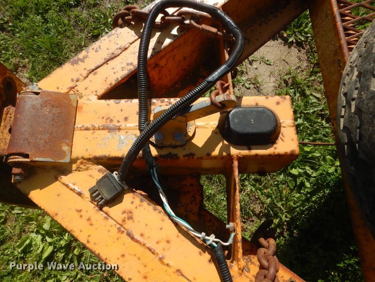 image for item GA9080 1978 shop built utility trailer