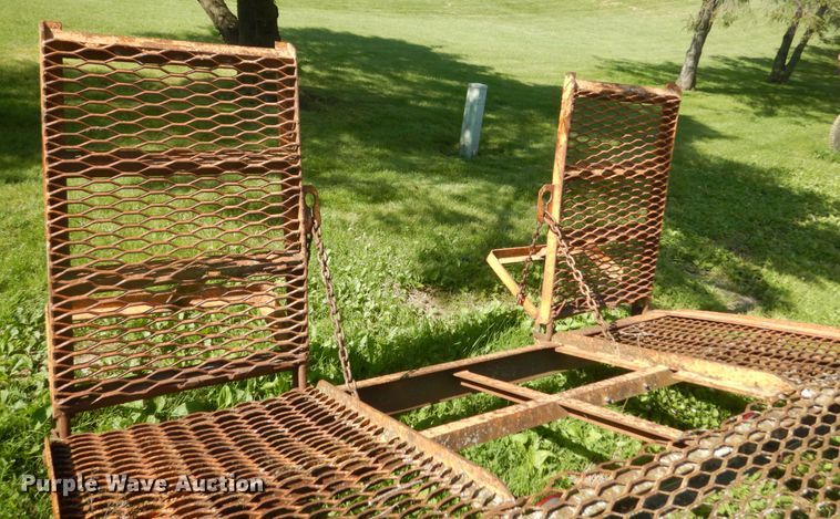 image for item GA9080 1978 shop built utility trailer