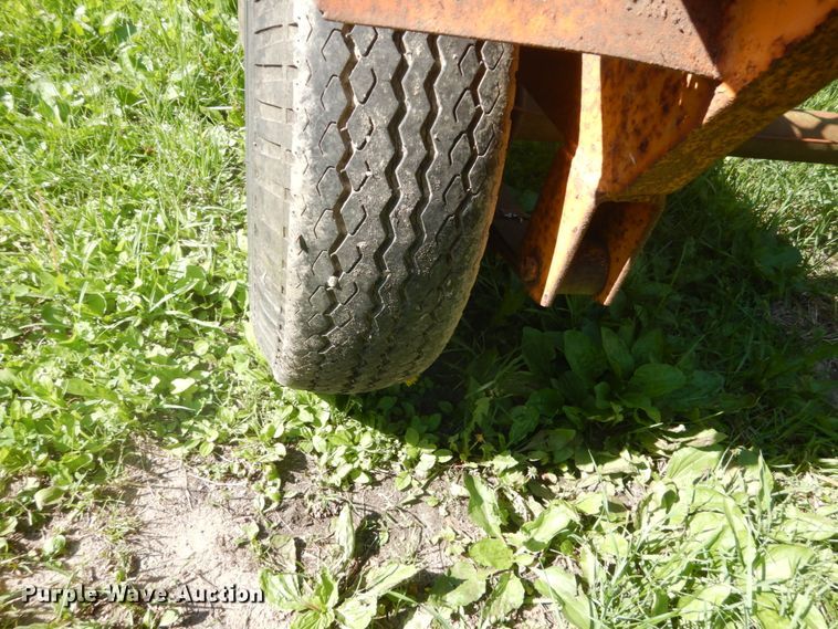 image for item GA9080 1978 shop built utility trailer