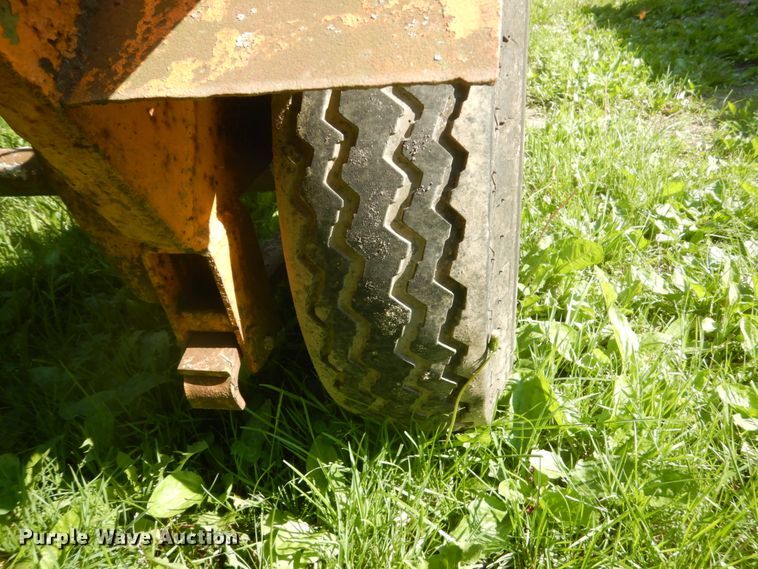 image for item GA9080 1978 shop built utility trailer
