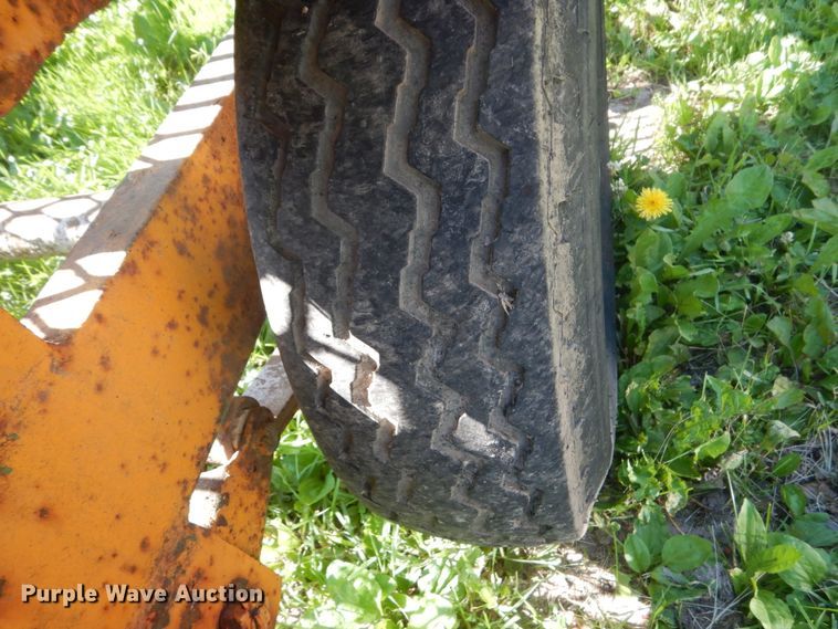 image for item GA9080 1978 shop built utility trailer