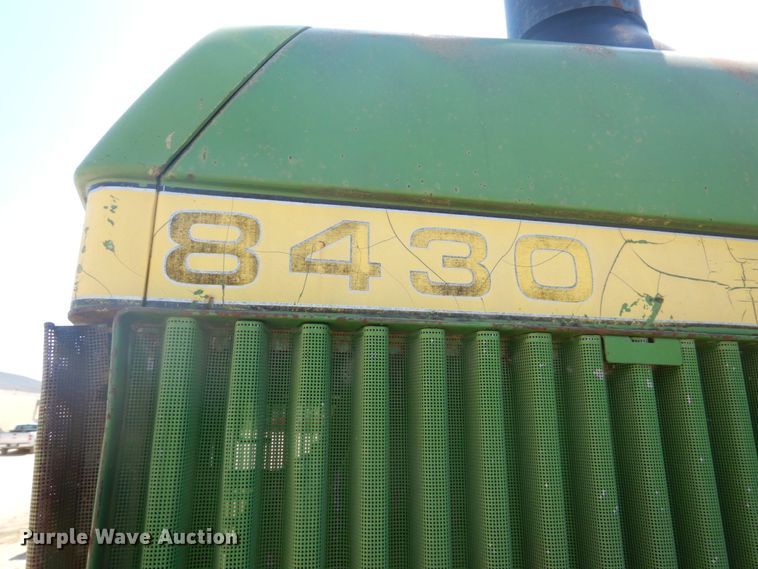 image for item GA9084 1977 John Deere 8430  4WD tractor