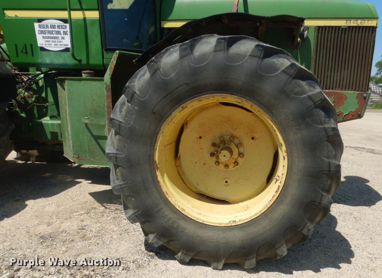 image for item GA9084 1977 John Deere 8430  4WD tractor