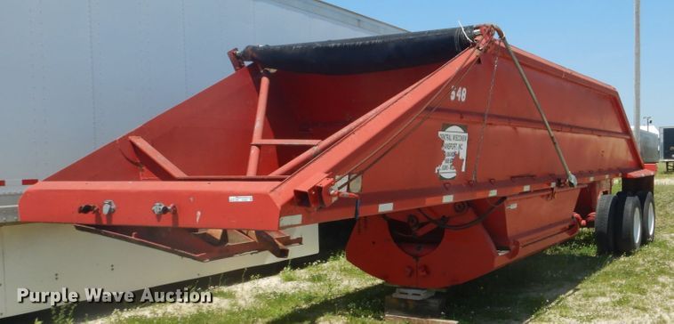 image for item GA9087 1975 Load King 182ST-1 bottom dump trailer