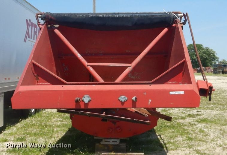 image for item GA9087 1975 Load King 182ST-1 bottom dump trailer
