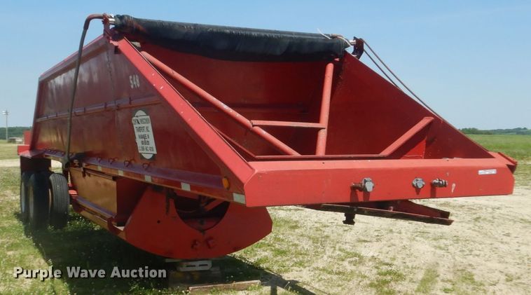 image for item GA9087 1975 Load King 182ST-1 bottom dump trailer