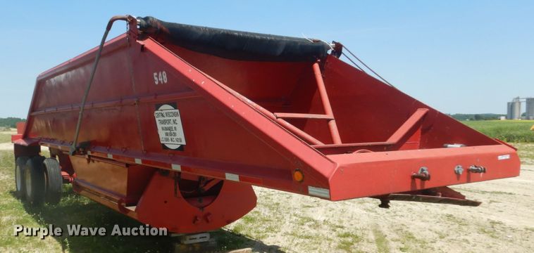 image for item GA9087 1975 Load King 182ST-1 bottom dump trailer