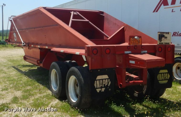 image for item GA9087 1975 Load King 182ST-1 bottom dump trailer