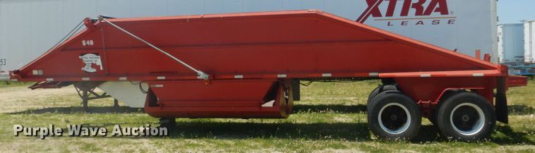 image for item GA9087 1975 Load King 182ST-1 bottom dump trailer