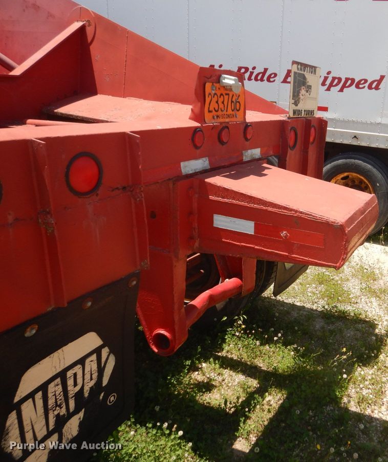 image for item GA9087 1975 Load King 182ST-1 bottom dump trailer