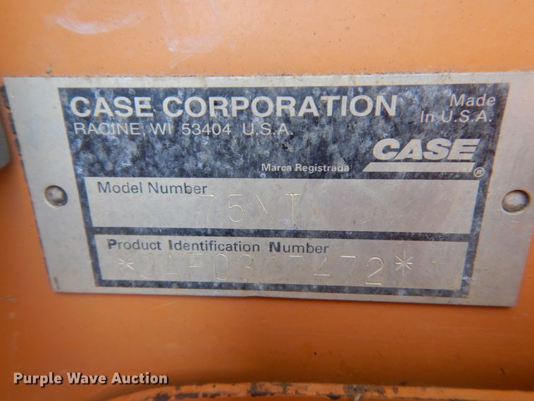 image for item GA9091 2000 Case 75XT  skid steer loader