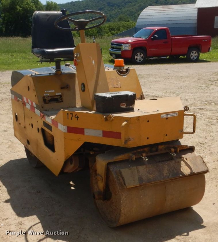 image for item GA9093 Rosco  vibratory double drum roller