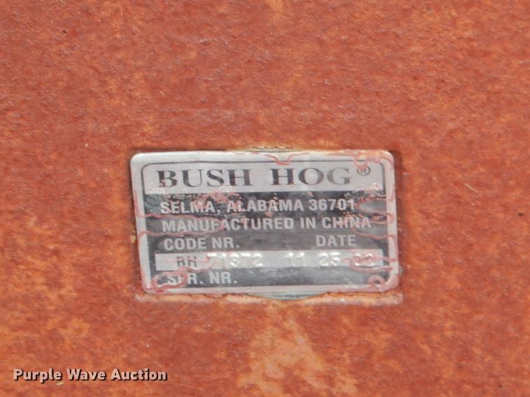 image for item GN9449 2002 Bush Hog SQ840-1 skid steer rotary mower