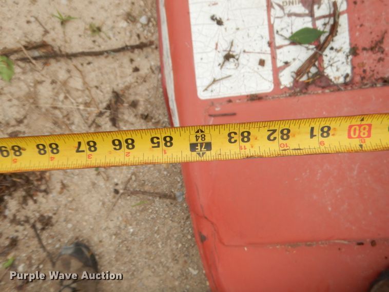 image for item GN9449 2002 Bush Hog SQ840-1 skid steer rotary mower