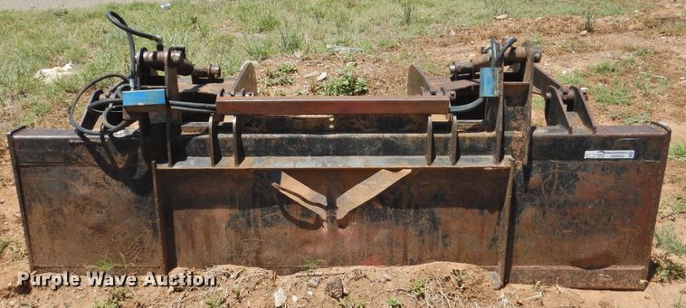 image for item GN9932 83.5"W skid steer grapple bucket